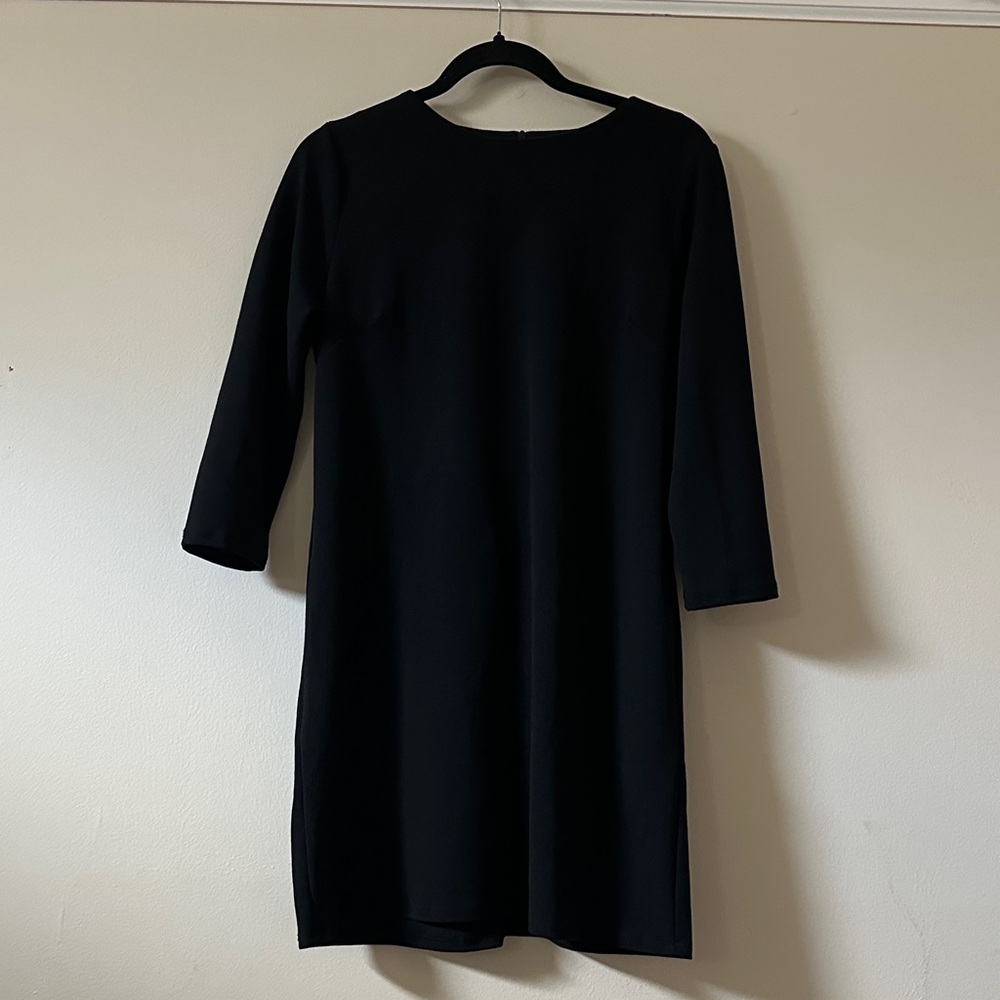 Chic Black Long Sleeve Dress
